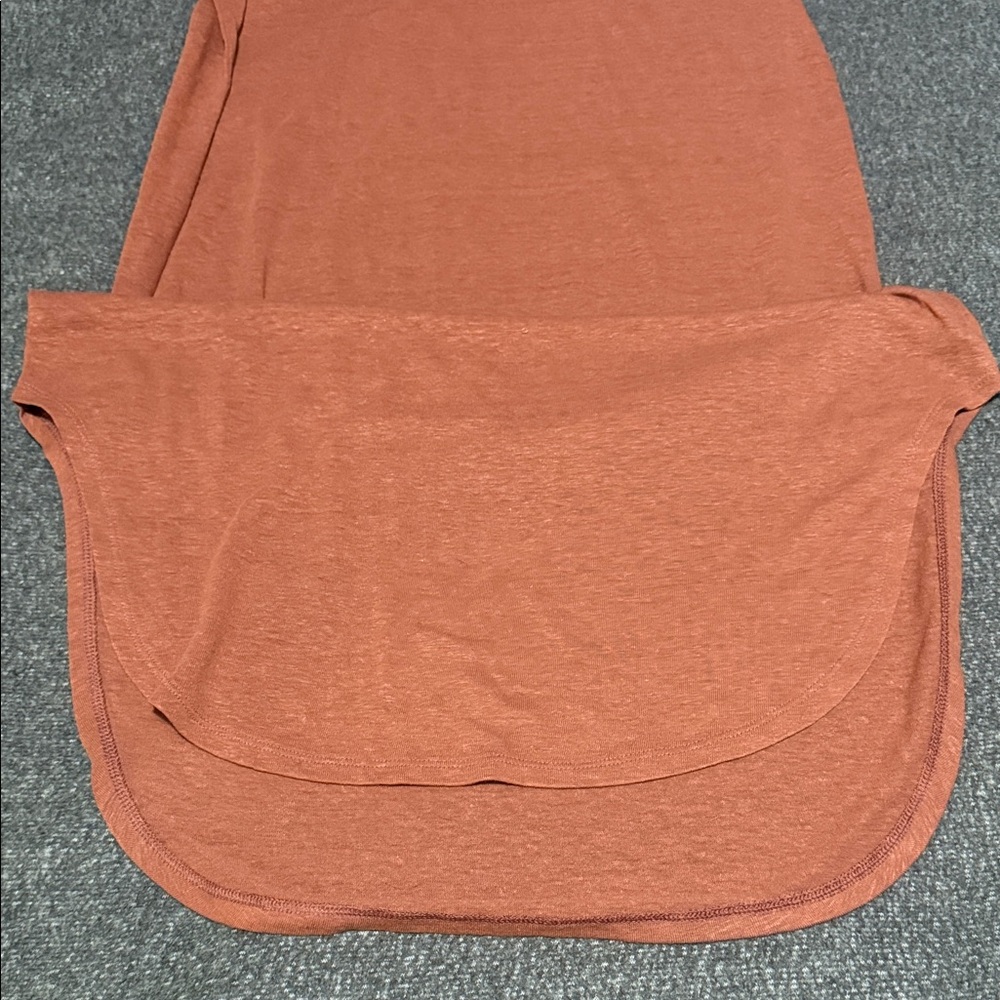 Aerie Easy Knit Sleeveless Terracotta Midi Dress {Small} - Picture 8 of 12